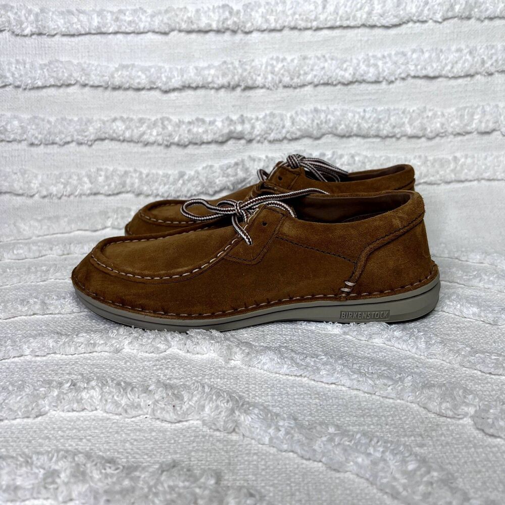 Birkenstock Pasadena Suede tan shoes US size 7 - Picture 5 of 6